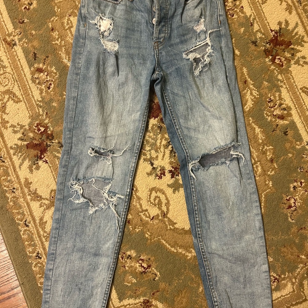 Free People Light Blue Denim Jeans